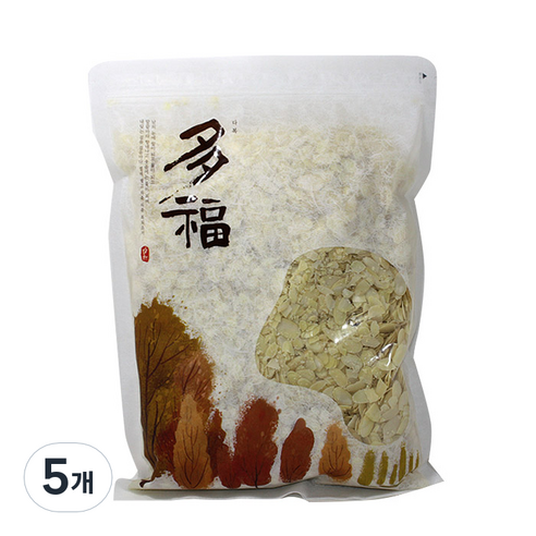 아몬푸드 백아몬드슬라이스, 300g, 5개
