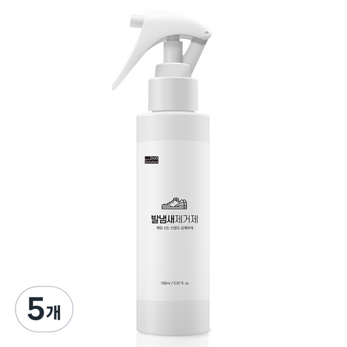 듀오솔루션 수프레 발냄새 제거제, 150ml, 5개