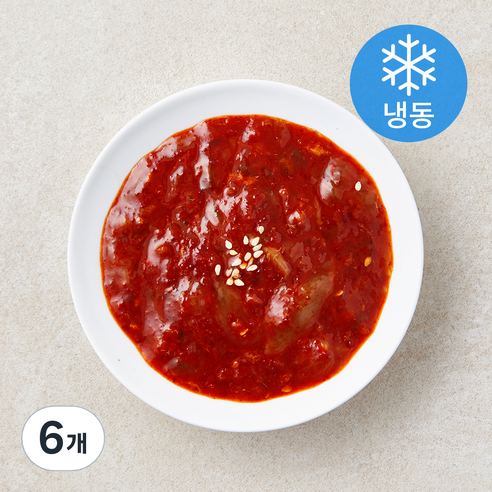최인선 셰프의 프리미엄 양념 순살 게장 (냉동), 70g, 6개
