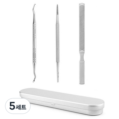 카카스 발톱큐렛 3종 세트, 5세트, 실버