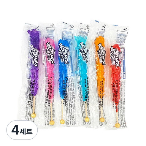 락캔디 6종 세트 랜덤발송, 132g, 4개