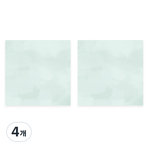 모노라이크 컬러 페인팅 메모지, 13 제이드, 1개입, 4개