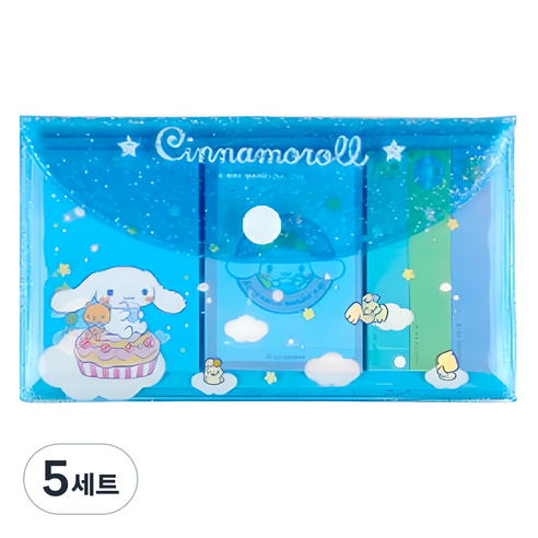 PINKMANGO 산리오 포켓 메모지 세트, 랜덤발송, 5세트