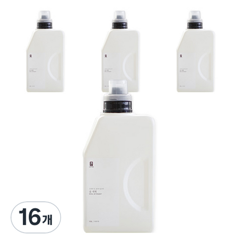 생활공작소 울세제 본품, 1.5L, 16개