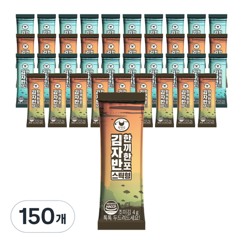 만전김 스틱자반, 4g, 150개