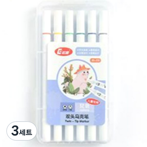 시토닉 유성 칼라 마카 펜세트, 12색, 3세트