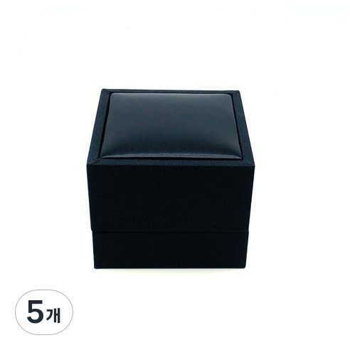 바미샵 가죽쿠션 반지 케이스, 5개
