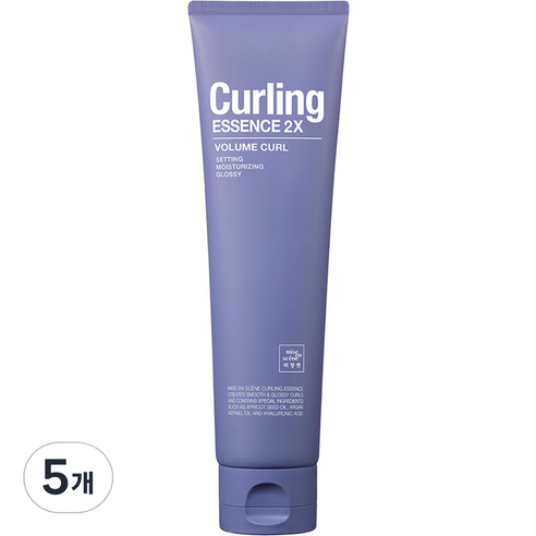 미쟝센 컬링 에센스 2X 볼륨컬, 5개, 150ml