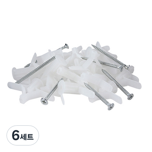 동공앙카 대형 50p + 나사50p 세트, 6세트