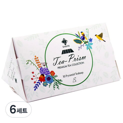 다란 티프리즘 컬렉션 10티백 세트, TF부모님을 위한 허브차, 6세트