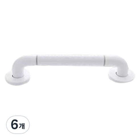조인메이드 욕실 안전 손잡이 화이트, 6개