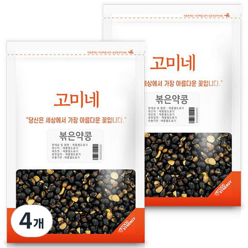 고미네 볶은약콩, 100g, 4개