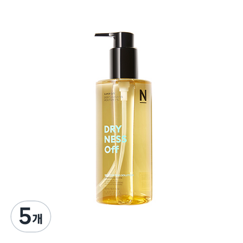 미샤 리뉴얼 수퍼 오프 클렌징 오일 드라이니스 오프, 305ml, 5개