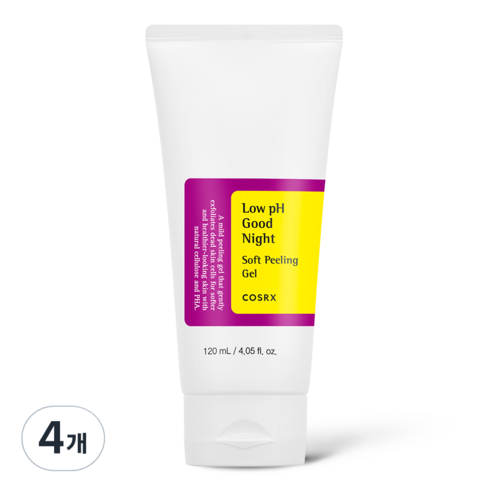 코스알엑스 약산성 굿나잇 소프트 필링 젤, 4개, 120ml