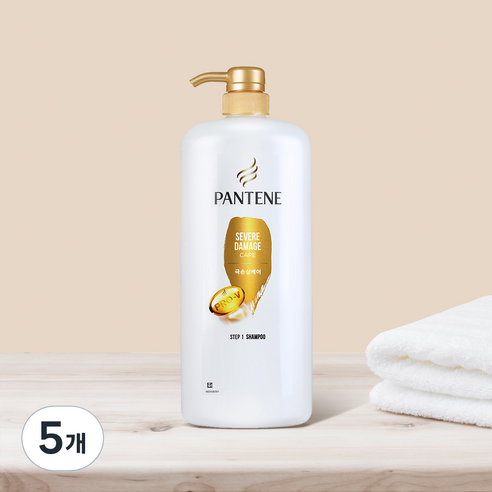 팬틴 극손상케어 컨디셔너, 1200ml, 5개