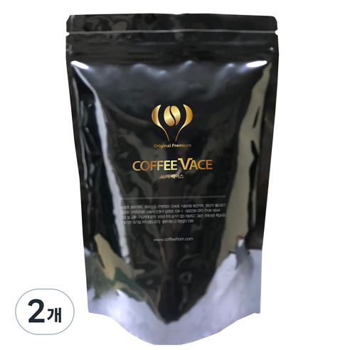 커피프럼 브라질 산토스 볼카노 프리미엄 분쇄커피, 더치용, 500g, 2개