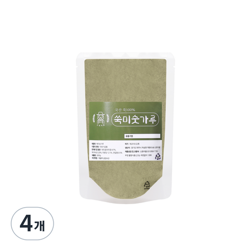 산촌마을 쑥미숫가루, 4개, 300g
