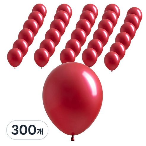 조이벌룬 풍선 30cm, 펄레드, 300개