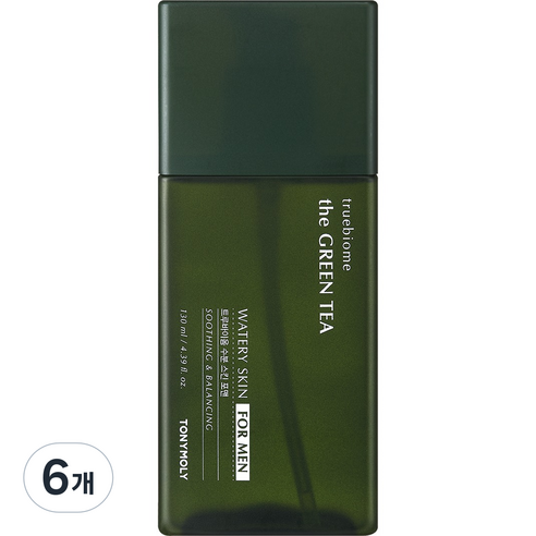 토니모리 더 그린티 트루바이옴 수분 스킨 포맨, 130ml, 6개