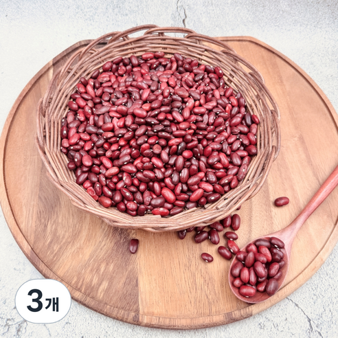 뜰안애 국내산 적강낭콩, 300g, 3개