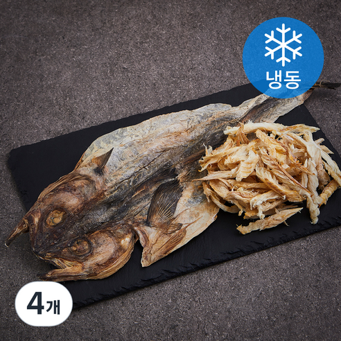 해맑은푸드 손질먹태 (냉동), 80g(중), 4개