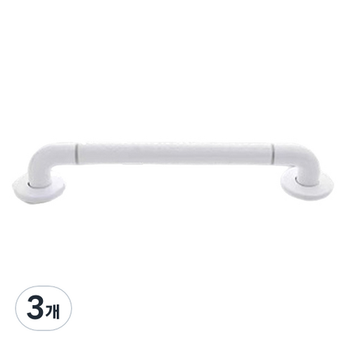 조인메이드 욕실 안전 손잡이 화이트, 3개