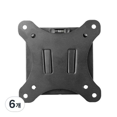 카멜마운트 벽걸이 모니터 브라켓 WB-27, 혼합 색상, 6개