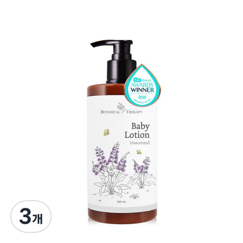 보타니컬테라피 베이비 로션, 500ml, 3개