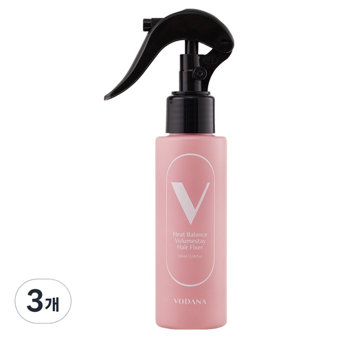 보다나 힛 밸런스 볼륨스테이 헤어 픽서, 100ml, 3개