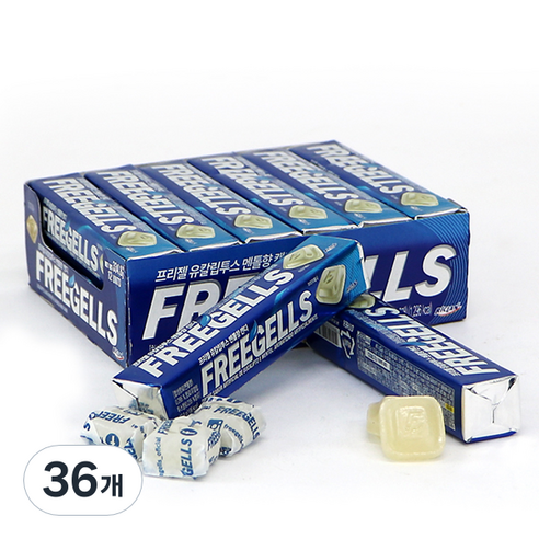 프리젤 유칼립투스 멘톨향 캔디, 27.9g, 36개