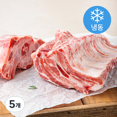 동원 미국산 돼지 등갈비 (냉동), 2kg, 5개