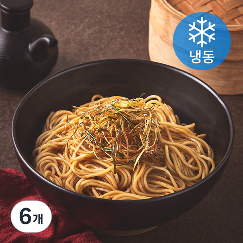 쿡솜씨 티엔미미 총유면 밀키트 (냉동), 240g, 6개