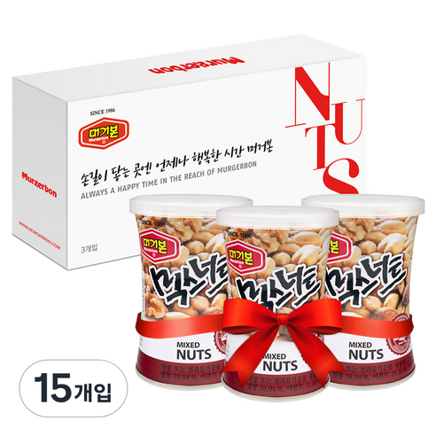 머거본 믹스너트, 135g, 5개
