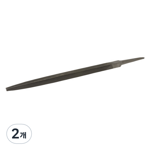 이엑스파워 철공용줄 중목 삼각 250mm, 2개