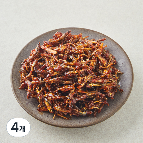 정미경키친 고추장멸치볶음, 100g, 4개