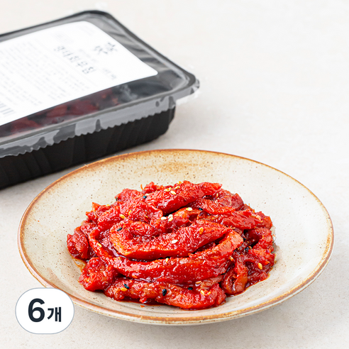 강남밥상 명태회 무침, 160g, 6개