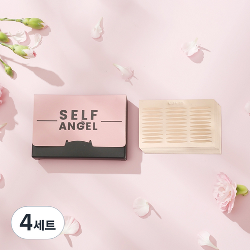 셀프천사 누드형 쌍꺼풀 테이프 기본형 10p + 소형 10p 세트, 4세트