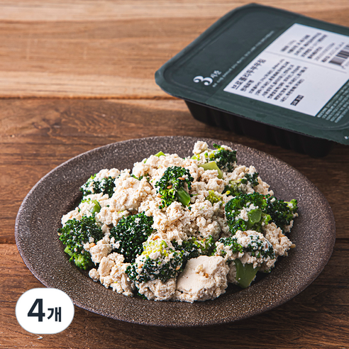 집반찬연구소 브로콜리 두부무침, 100g, 4개