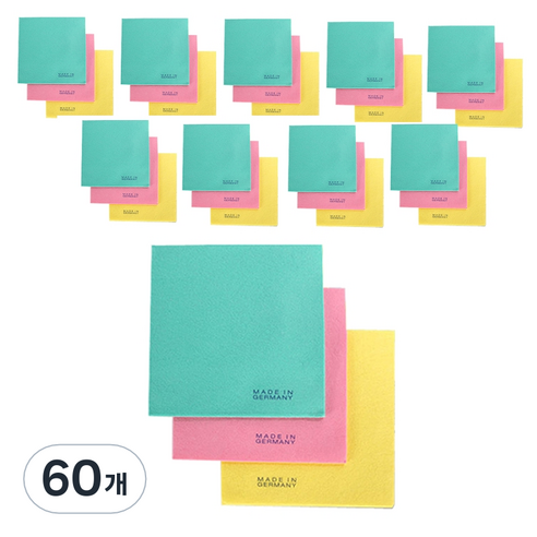 대영 독일 부직포 행주 랜덤 발송, 60개