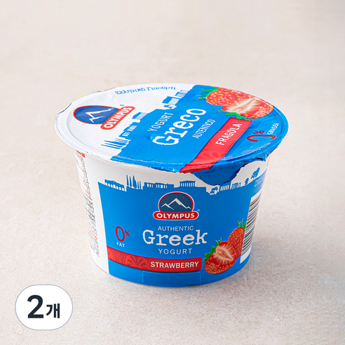 올림포스 딸기 그릭요거트, 150g, 1개입, 2개