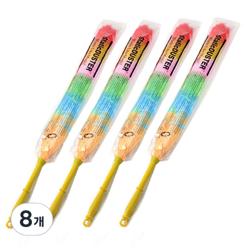리버그린 무지개 먼지 털이개 특, 옐로우, 8개