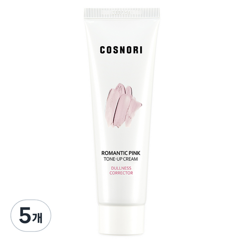 코스노리 컬러 톤업 크림, 01 로맨틱 핑크, 5개, 50ml