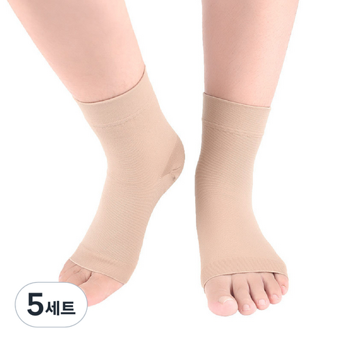 나음다름 양말 버전 발목 보호대 좌 + 우 세트, 5세트
