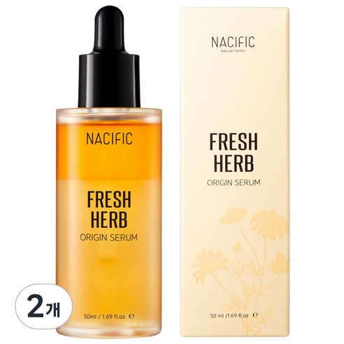 네시픽 프레쉬 허브 오리진 세럼, 50ml, 2개