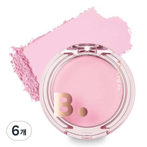 바닐라코 프라이밍 베일 치크 6g, PK06 베일링, 6개