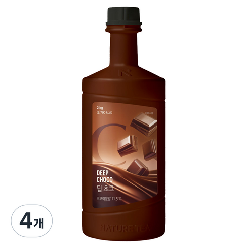 네이쳐티 딥초코, 2kg, 4개