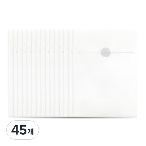 모노라이크 기프트 봉투 L, 화이트, 45개