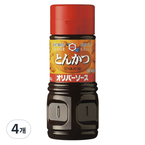 올리버소스 1948 고베 돈까스 소스, 4개, 360g