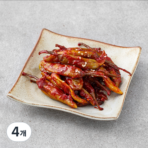 디스이즈 고추 무침, 1kg, 4개