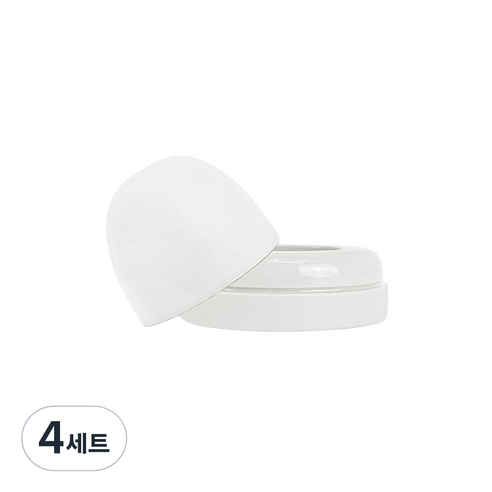 유비맘 시그니처 빨대컵 뚜껑세트, 4세트, 뚜껑+스크류(링), 구름